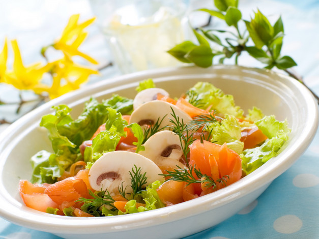 Обои картинки фото еда, салаты, закуски, салат