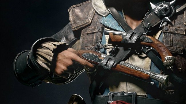 Обои картинки фото видео, игры, assassin`s, creed, iv, black, flag, assassin, s