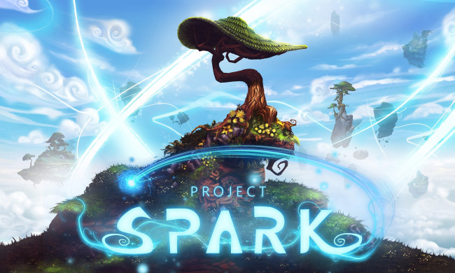 Обои картинки фото project, spark, видео, игры, дерево, лучи