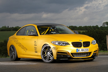 Картинка 2014+manhart+mh2+clubsport+ bmw+m235i автомобили bmw желтый тюнинг manhart металлик