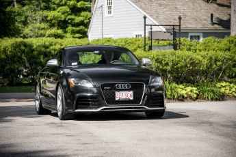 Картинка audi+ttrs автомобили audi автошоу автопробег выставка