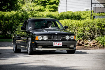 Картинка bmw+m5+e34 автомобили bmw автопробег выставка автошоу
