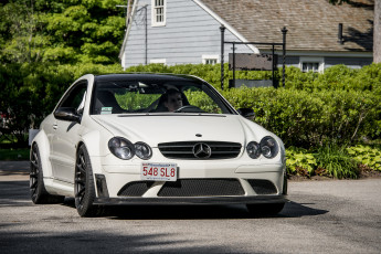 Картинка mercedes-benz+clk+black+series автомобили mercedes-benz автопробег выставка автошоу