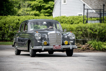 Картинка mercedes-benz+ponton автомобили mercedes-benz автопробег автошоу выставка