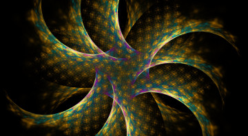 Картинка 3д+графика фракталы+ fractal фон узор цвета