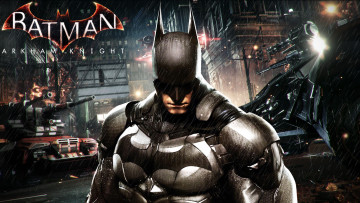 Картинка batman +arkham+knight видео+игры город танк