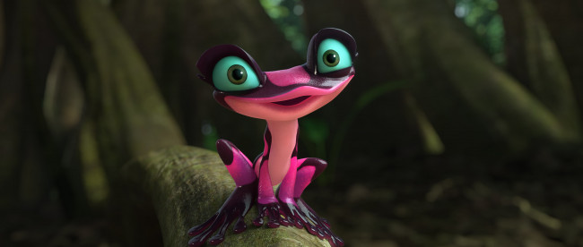 Обои картинки фото мультфильмы, rio 2, лягушка