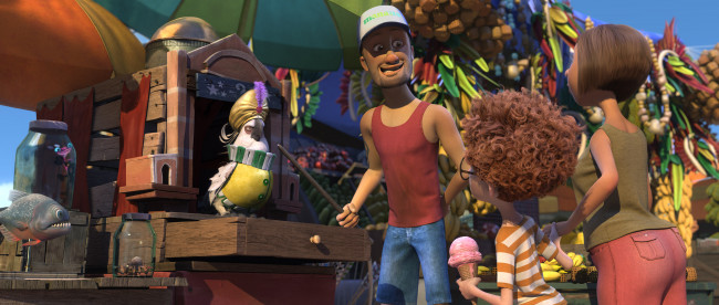 Обои картинки фото мультфильмы, rio 2, люди