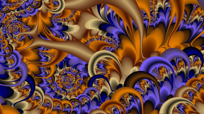 Обои картинки фото 3д графика, фракталы , fractal, цвета, фон, узор