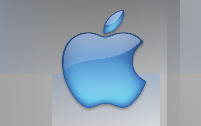 Обои картинки фото компьютеры, apple, фон, логотип