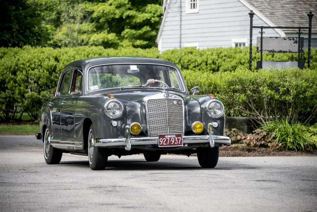 Обои картинки фото mercedes-benz ponton, автомобили, mercedes-benz, автопробег, автошоу, выставка