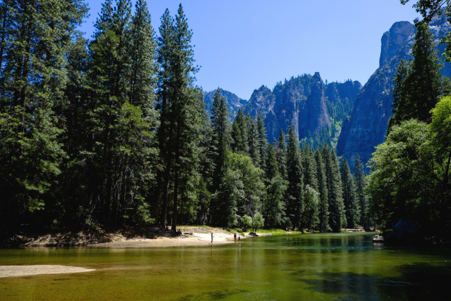 Обои картинки фото природа, реки, озера, горы, лес