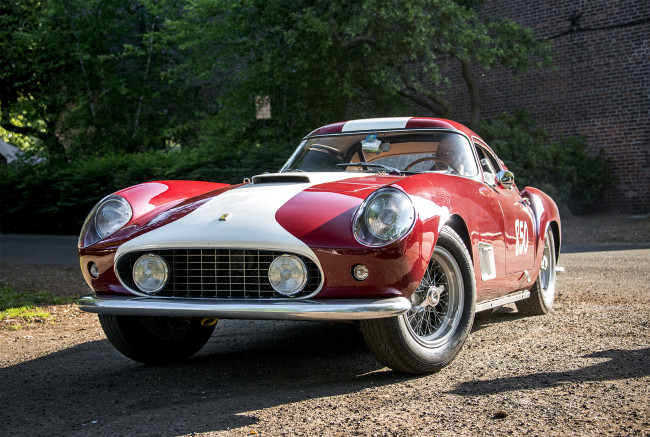Обои картинки фото ferrari 250, автомобили, ferrari, автопробег, выставка, автошоу
