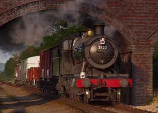 Картинка техника паровозы железная паровоз рельсы дорога