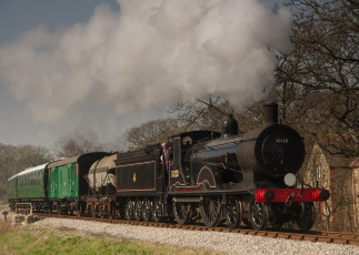 Картинка техника паровозы паровоз рельсы дорога железная