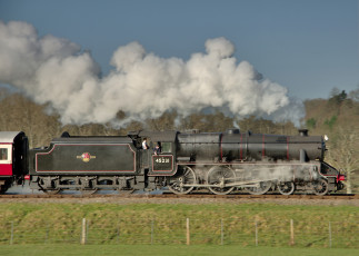 Картинка техника паровозы паровоз рельсы дорога железная