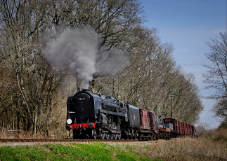 Картинка техника паровозы паровоз рельсы дорога железная