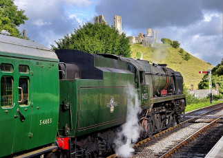 Картинка техника паровозы паровоз рельсы дорога железная