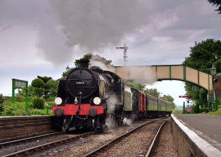 Картинка техника паровозы железная паровоз рельсы дорога