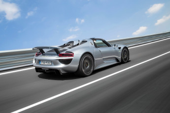 обоя автомобили, porsche, spyder, 918
