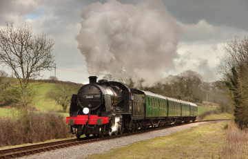 Картинка техника паровозы паровоз рельсы дорога железная