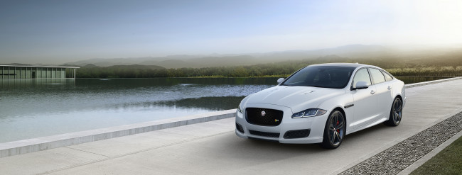 Обои картинки фото автомобили, jaguar, 2015г, x351, xjr