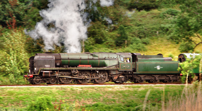 Обои картинки фото техника, паровозы, железная, дорога, рельсы, паровоз