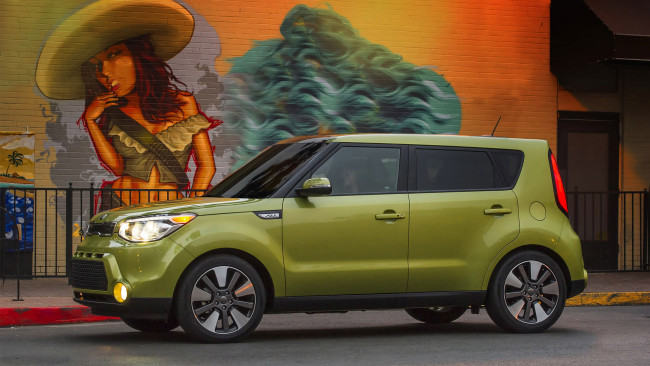 Обои картинки фото автомобили, kia, 2014г, soul