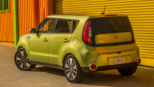 Обои картинки фото автомобили, kia, soul, 2014г
