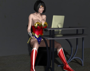 Картинка lordsnot 3д+графика фантазия+ fantasy фон девушка взгляд