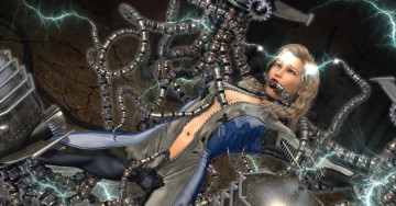 Картинка 3д+графика фантазия+ fantasy фон взгляд девушка