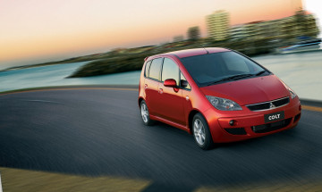 обоя автомобили, mitsubishi, au-spec, vr-x, colt