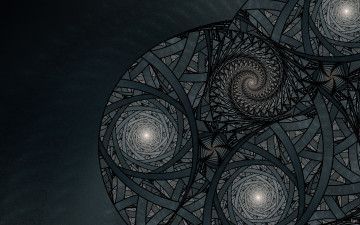 Картинка 3д+графика фракталы+ fractal цвета фон узор