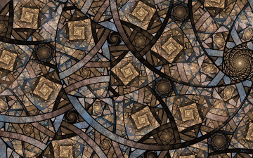 Картинка 3д+графика фракталы+ fractal узор фон цвета