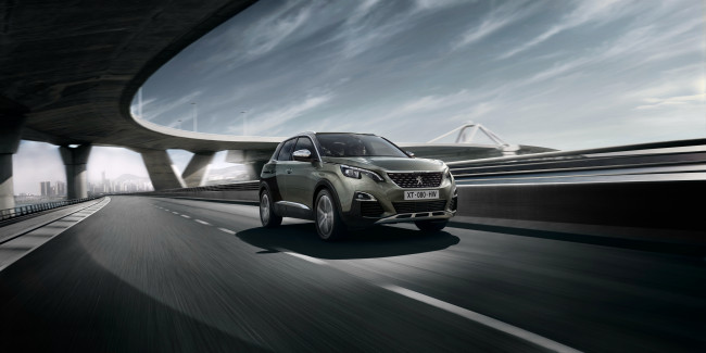 Обои картинки фото автомобили, peugeot, 2016г, worldwide, 3008, gt