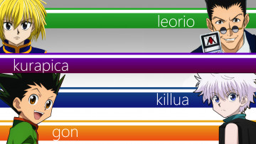 Картинка аниме hunter+x+hunter охотник