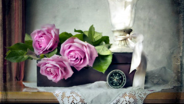 Картинка цветы розы композиция