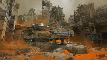 Картинка фэнтези иные+миры +иные+времена город война