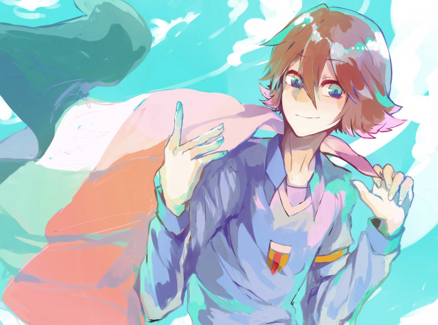 Обои картинки фото аниме, inazuma eleven, fidio, aldena