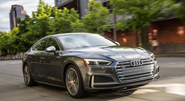 Обои картинки фото audi s5 sportback 2018, автомобили, audi, 2018, sportback, s5
