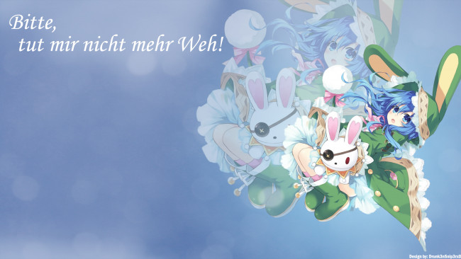 Обои картинки фото аниме, date a live, фон, взгляд, девушка