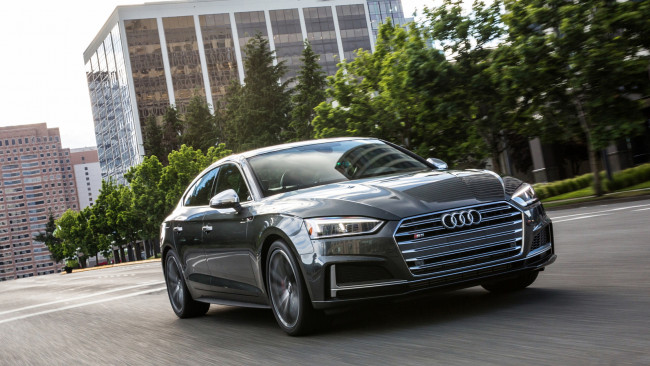 Обои картинки фото audi s5 sportback 2018, автомобили, audi, sportback, s5, 2018