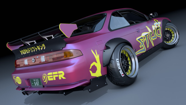 Обои картинки фото автомобили, 3д, фон, автомобиль