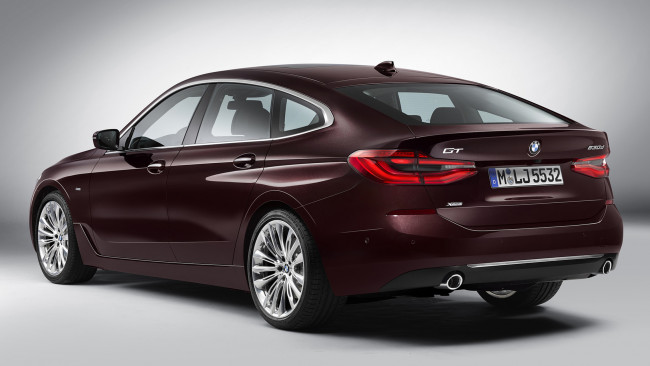 Обои картинки фото bmw 6 series 640i xdrive gran turismo 2018, автомобили, bmw, xdrive, 640i, series, 6, gran, turismo, 2018