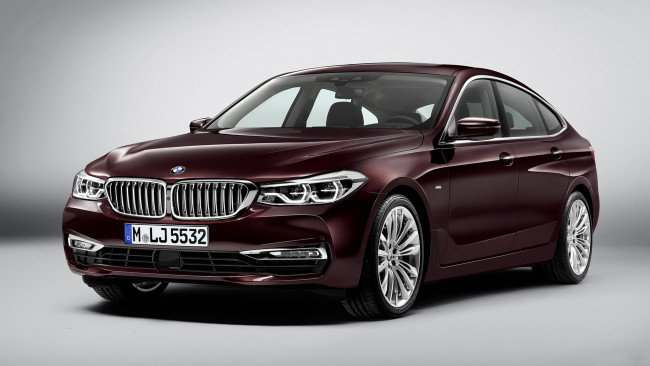 Обои картинки фото bmw 6 series 640i xdrive gran turismo 2018, автомобили, bmw, 640i, turismo, series, 2018, 6, gran, xdrive