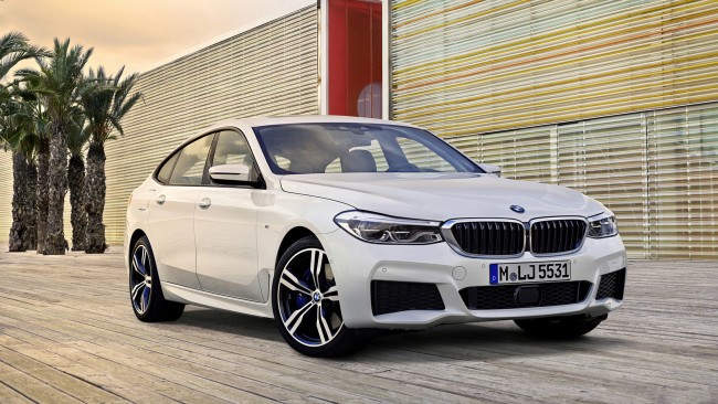 Обои картинки фото bmw 6 series 640i xdrive gran turismo 2018, автомобили, bmw, 2018, 640i, 6, series, turismo, gran, xdrive