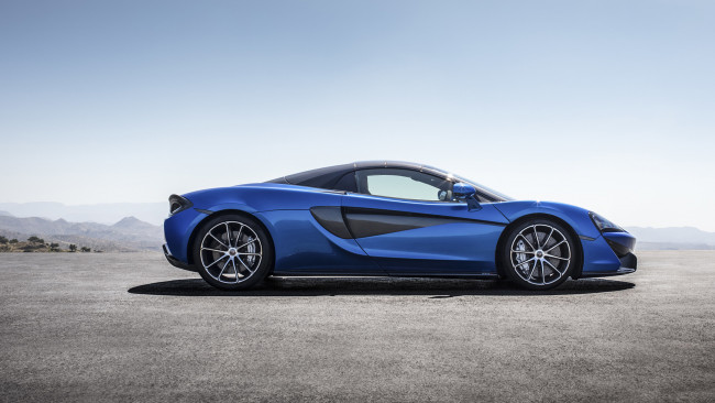 Обои картинки фото mclaren 570s spider 2018, автомобили, mclaren, spider, 2018, 570s