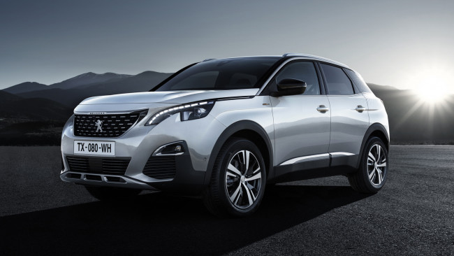 Обои картинки фото peugeot 3008 2017, автомобили, peugeot, 2017, 3008