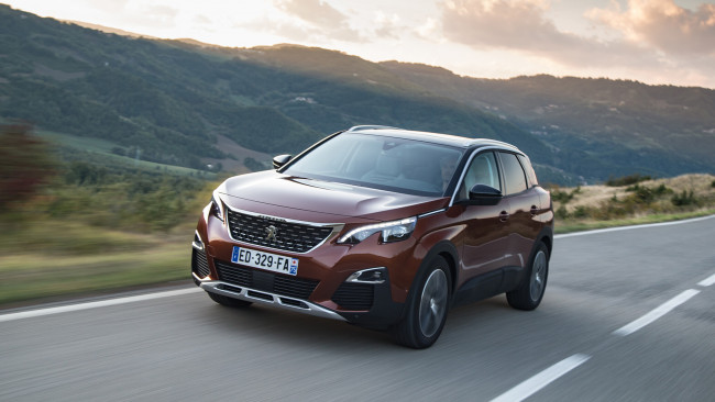 Обои картинки фото peugeot 3008 2017, автомобили, peugeot, 2017, 3008