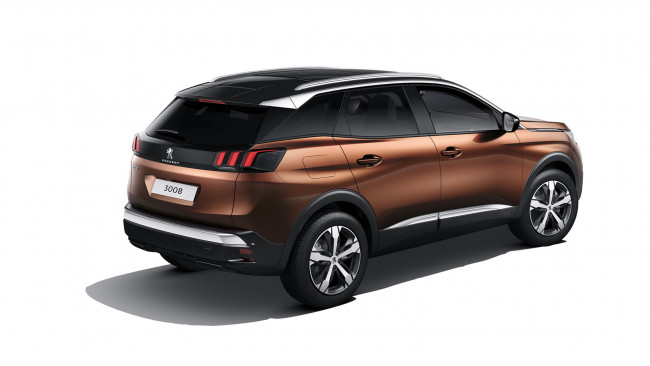 Обои картинки фото peugeot 3008 2017, автомобили, peugeot, 3008, 2017